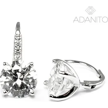 Náušnice Stříbrné náušnice s kameny