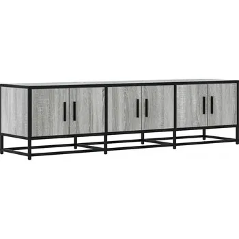 Televizní stolek TV stolek, šedý dub sonoma, 150x35x41 cm