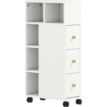 Koupelnový nábytek Koupelnová skříňka 20 x 40 x 80 cm | bílá