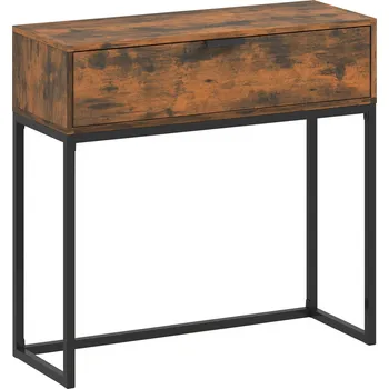 Konzolový stolek Konzolový stolek 80 x 30 x 76 cm | rustikálně hnědý