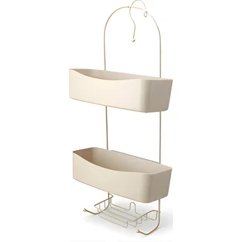 Koupelnový nábytek Bathroom Solutions Kovová koupelnová polička ARC, 24 x 12 x 59 cm