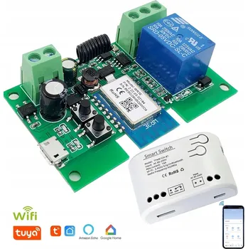 IP kamera ZÁPUSTNÝ RELÉOVÝ SPÍNAČ BEZNAPĚŤOVÝ WIFI TUYA SMART RF OVLADAČ