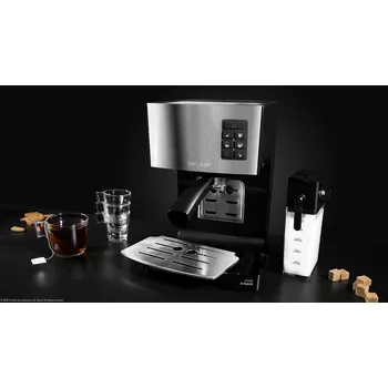 Kávovar Kávovar na espresso a překapávanou kávu Cecotec Power Instant-ccino 20 1450 W stříbrný/šedý
