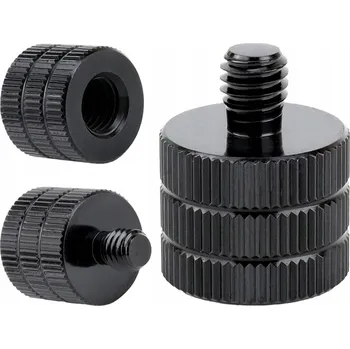 Bezpečnostní kamera Adaptér M8 samice na M6 samec, hliníkový redukční adaptér pro kamery a stativy
