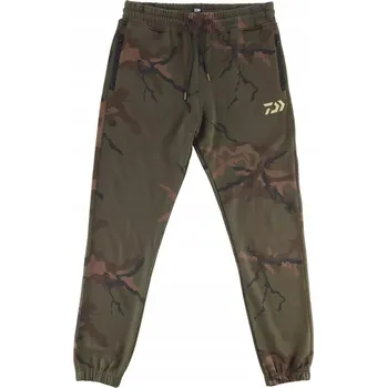 Rybářské oblečení TEPLÁKY DAIWA CAMO JOGGERS - VELIKOST L
