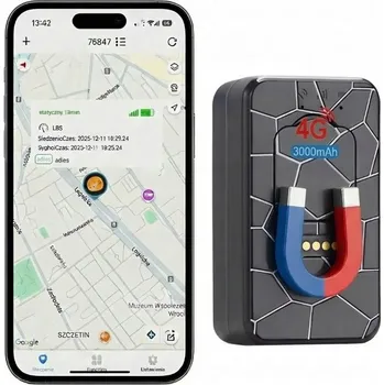 MINI GPS LOKÁTOR 4G ODPOSLECH MAGNET 4Connect G50s 3000mAh iP67 AŽ 21 dní