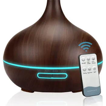 Aroma difuzér ZVHLČOVAČ VZDUCHU DIFUZÉR AROMATERAPIE SMART FILTR DÁLKOVÉ OVLÁDÁNÍ 400ml