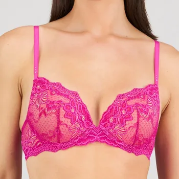 Podprsenka Pleasure State My Fit - My Fit Lace podprsenka super push-up vyztužená fantasy fuchsia 80D 86-4053
