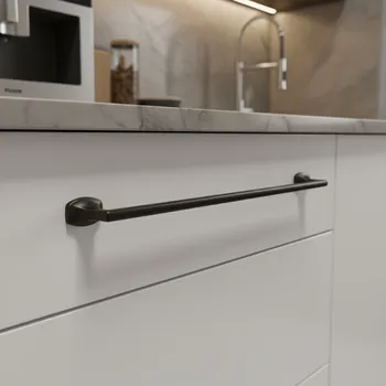 Nábytkové kování Giusti Úchytka AMADORA / Černá matná 96 mm