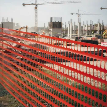 Výstražný plot oranžový - 1,0 m x 50 m