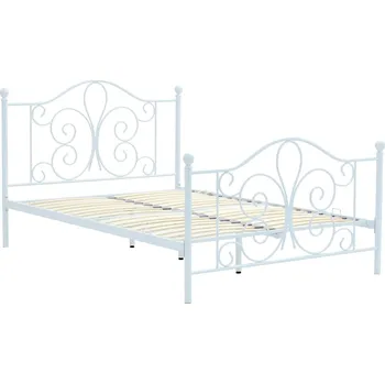 Nábytek Postel Panama 140 - Halmar Bílá 145x110 cm