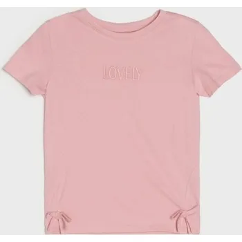 Dětská móda Sinsay - Bavlněné tričko - růžová - 869GH-30X - 869GH-30X-110