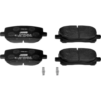 Brzdová destička Sada brzdových destiček, kotoučová brzda JURID 572546J