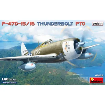 Plastikový model 1:48 Republic P-47D-15/16 Thunderbolt PTO (Basic kit)
