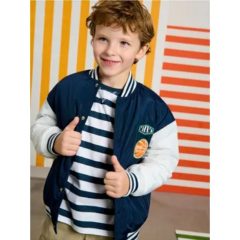 Sinsay - Baseballová bunda - námořnická modrá - 093GX-59X - 093GX-59X-140