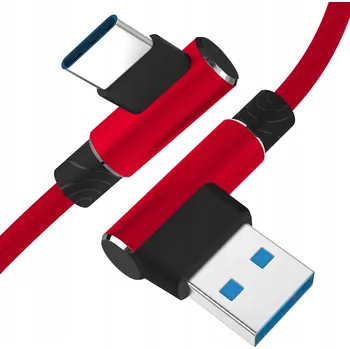 Datový kabel Kabel Interlook USB - USB 3.1 typ C 2 m červený