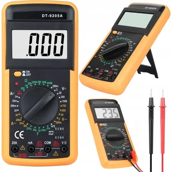 Bezpečnostní kamera Ruční multimetr Hertz DT9205A