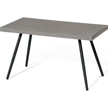 Konferenční stolek 696671 - Tchibo - Konferenční stolek s polycementovou deskou - barva: černá