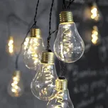 Star trading Venkovní LED světelný řetěz GLOW, 10x LED žárovka ca. 3,6 m