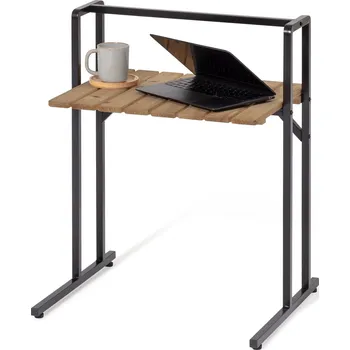 Konferenční stolek 693091 - Tchibo - Stolek ve tvaru C s velkou deskou - barva: černá