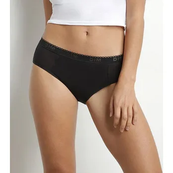 Dámské spodní prádlo Dívčí menstruační kalhotky noční DIM TEENS MENSTRUAL BRIEF STRONG - DIM - černá 15 - 16