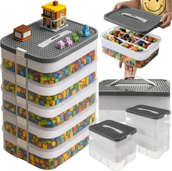 Úložný box Kruzzel Bloková krabice - 5 úrovní 25759