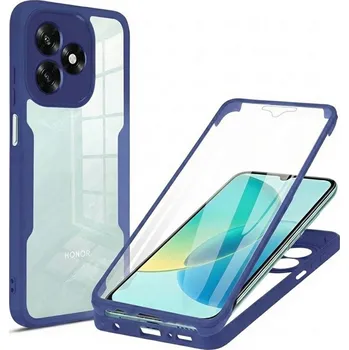 Pouzdro na mobilní telefon Techsuit - ColorVerse 360 Series + ochrana obrazovky - Honor X5c Plus - modrá
