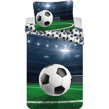 Jerry Fabrics Fotbalový stadion II 140 x 200, 70 x 90 cm zipový uzávěr