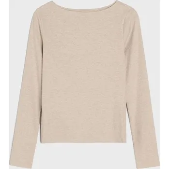 Sinsay - Tričko s dlouhým rukávem - béžová - 033HA-08P - 033HA-08P-L