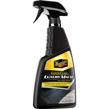 Meguiar's Gold Class Luxury Matte - ochrana interiérových plastů a kůže, matný vzhled, 473 ml