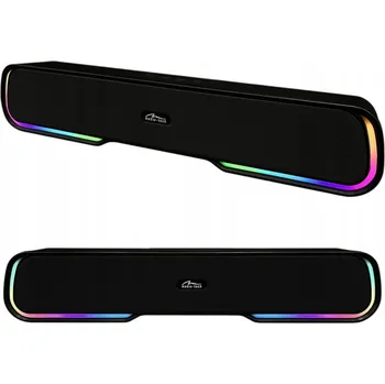 PŘENOSNÝ BLUETOOTH REPRODUKTOR SOUNDBAR S PODSVÍCENÍM VELKÝ PRO DOMÁCNOST I VEN