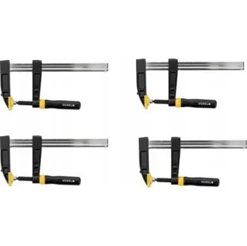 Truhlářská svěrka Truhlářská svěrka VOREL 200 x 80 mm 37106 SADA SVĚREK 4 KUSY