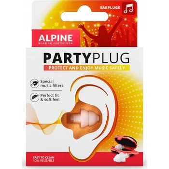 Špunty do uší Alpine PartyPlug, vícebarevné