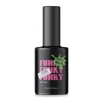 Průmyslové lepidlo Adore Funky Tips Glue Gel, gelové lepidlo na tipy, 15 ml