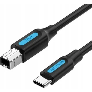 Datový kabel Kabel Vention USB 2.0 Typ C (samec) na Typ B (samec) pro tiskárnu, 2 m