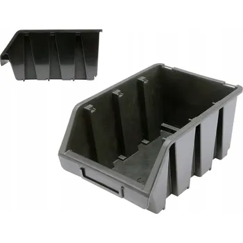 Úložný box VOREL ČERNÁ SKLADOVACÍ KRABICE/KONTEJNER M 170 X 240 X 126