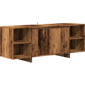 Televizní stolek TV stolek, staré dřevo, 130x35x50 cm, dřevotříska