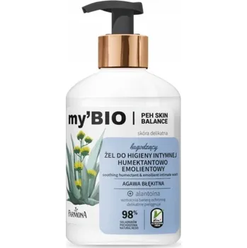 Intimní mycí gely FARMONA my'Bio Gel zklidňující s modrou agáve 250ml