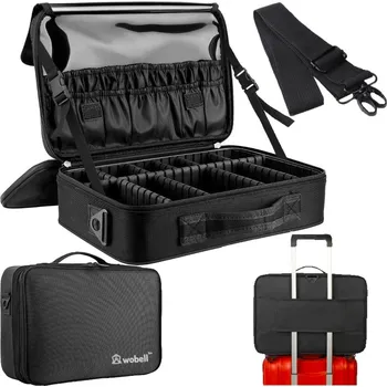 Kosmetická taška Kosmetická taštička Wobell černá