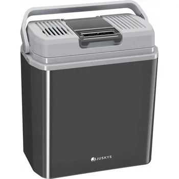 Chlazení Turistická lednička Juskys elektrická šedá 20-30 l s 12V zásuvkou