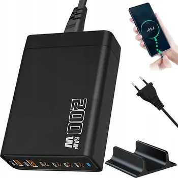 Příslušenství pro čtečku elektronické knihy PD NABÍJEČKA SE 6 PORTY RYCHLÉ NABÍJENÍ PRO PŘENOS VYSOKÝ VÝKON