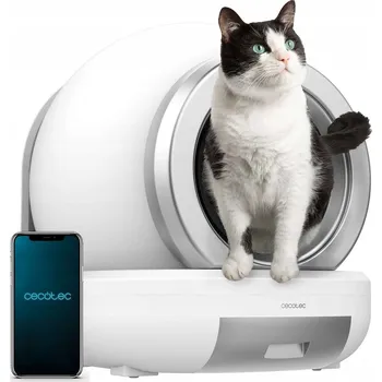 Samočisticí Kočičí Toaleta Cecotec Pumba 7000 CleanKitty Compact Connected 65 l