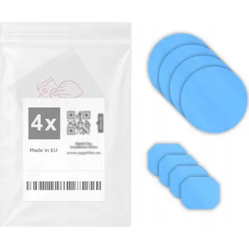 Pouzdro na mobilní telefon 4x 9H Sklo na FOTOAPARÁT / OBJEKTIV pro Hotwav Hyper 8 Ultra Rugged Phone