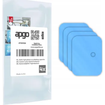 Pouzdro na mobilní telefon 4x Sklo 9H na FOTOAPARÁT / OBJEKTIV pro HMD Vibe 5G, FLEXIBLE