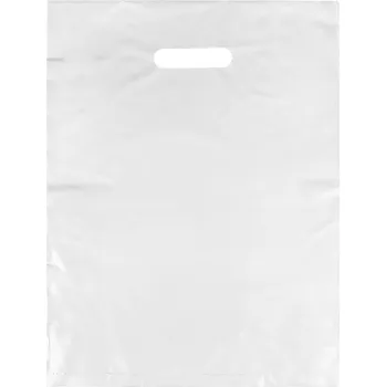 Igelitová taška 30x40 cm, barva 1 bílá