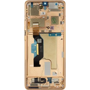 LCD display + dotyková deska + přední kryt pro Motorola Edge 50 Ultra, peach fuzz (Service Pack) + DOPRAVA ZDARMA