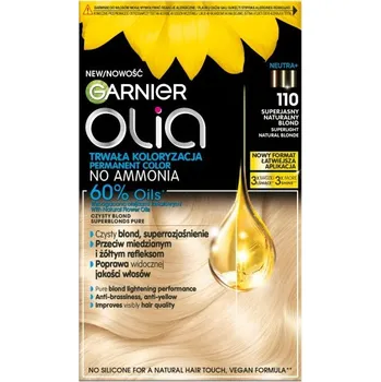 Kosmetika Garnier, Olia barva na vlasy 110 Super Bright Natural Blonde