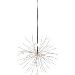 Závěsná světelná LED dekorace výška 26 cm Star Trading Firework - černá