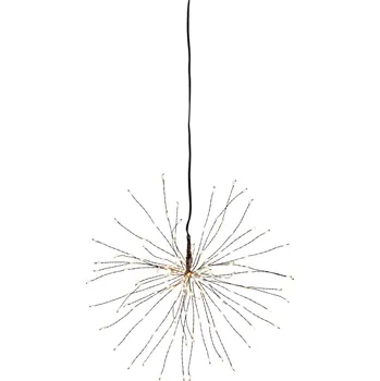 Závěsná světelná LED dekorace výška 26 cm Star Trading Firework - černá