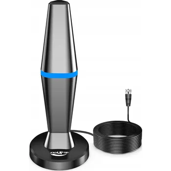 Televizní anténa TELEVIZNÍ ANTÉNA VNITŘNÍ MAGNETICKÁ ZÁKLADNA DIGITÁLNÍ ANTÉNA TV ČERNÁ